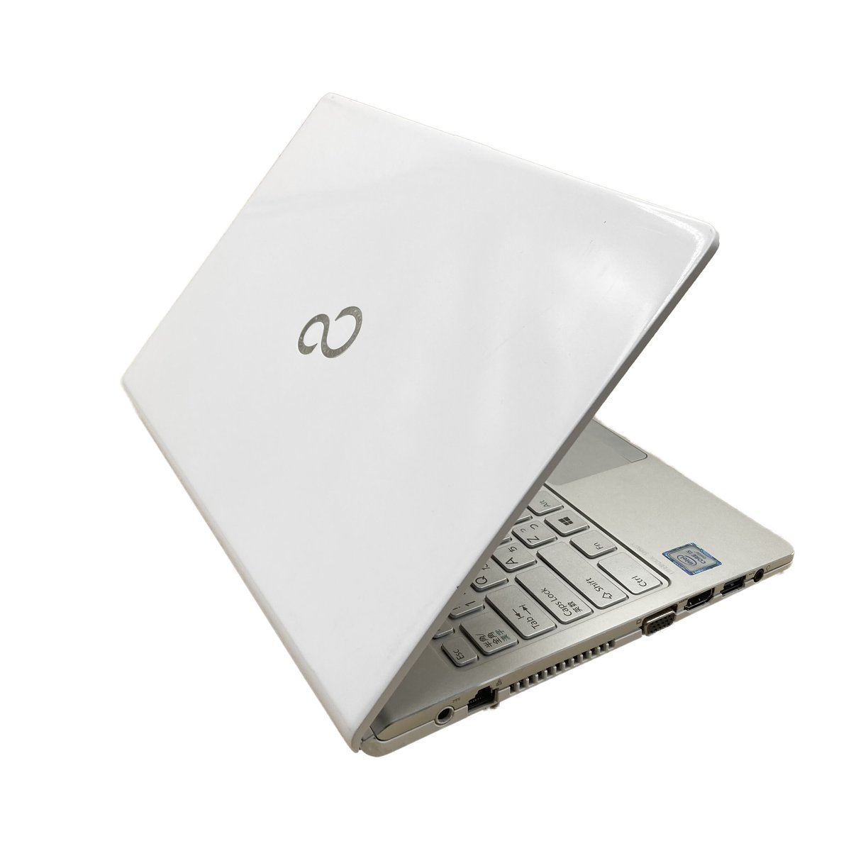 富士通ノートパソコン/SSD480/メモリ8G/Win10/Core i5 くろし 24