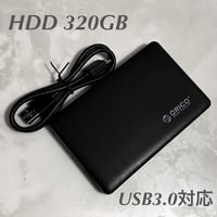 1TB (1000GB)】ポータブルHDD 外付け コンパクト 持ち運び楽々
