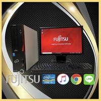 富士通　デスクトップパソコン　大容量HDD1TB