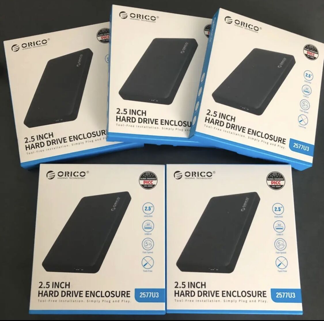 1TB (1000GB)】ポータブルHDD 外付け コンパクト 持ち運び楽々