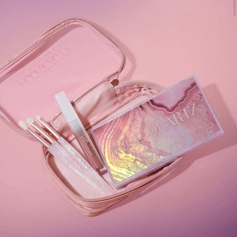 フダビューティー Huda Beauty ローズクォルツ 試してみた】Rose Quartz eyeshadow palette Huda Beautyの人気