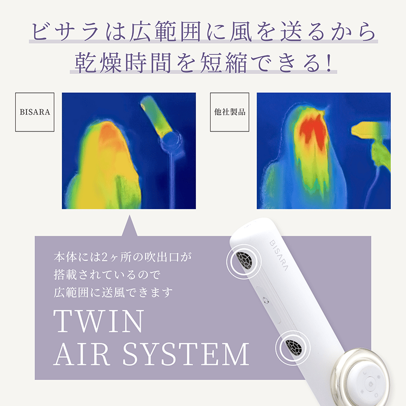 ハンズフリースタンドヘアドライヤー BISARA (ビサラ) BSR002 | QUADS O