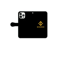 Binance(手帳型携帯ケース)バイナンス ver2