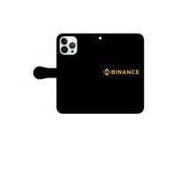 Binance(手帳型携帯ケース)バイナンス ver1