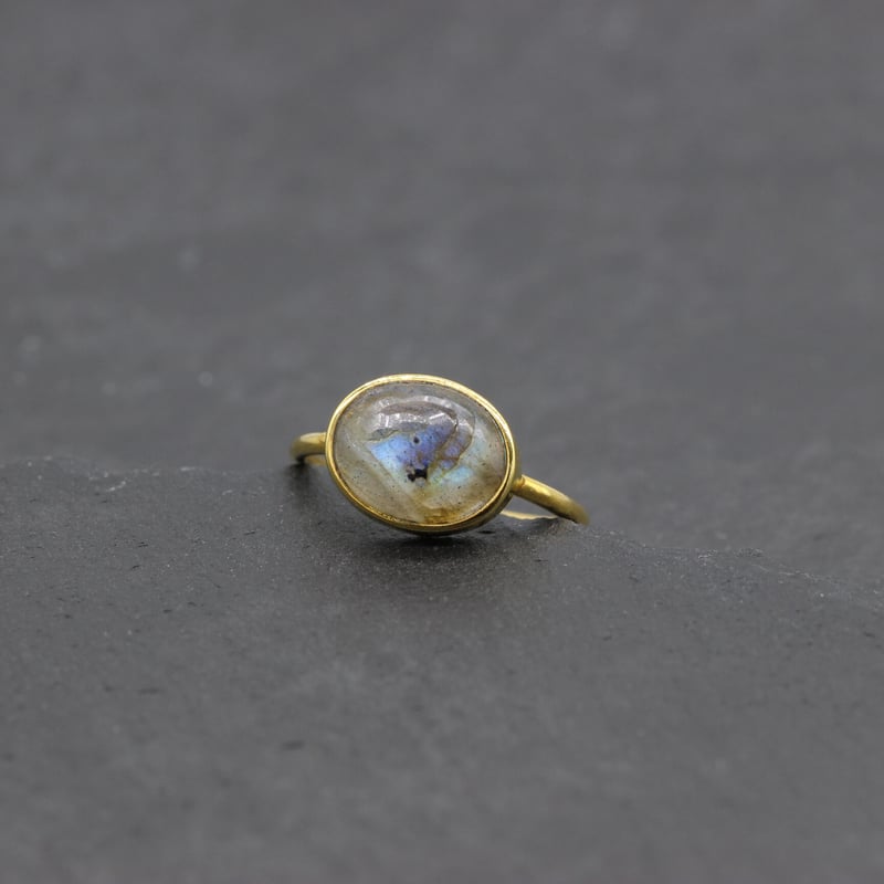 Shelby（シェルビー） ラブラドライト リング 12号 指輪 一点物 Shelby（シェルビー） ラブラドライト リング 12号 指輪 一点物 Shelby