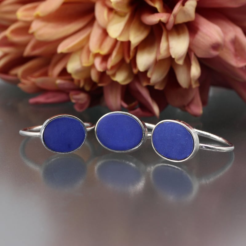 6大粒ラピスラズリ リング【18号】 シルバー | Tao ～天然石