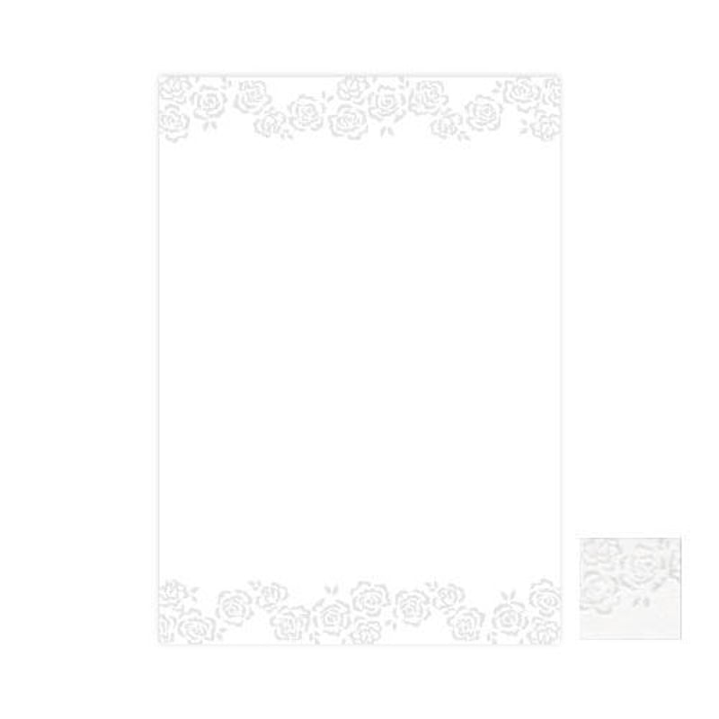 ヴィクトリアンプリント薔薇の4点盛りだくさんお楽しみ袋ペーパー