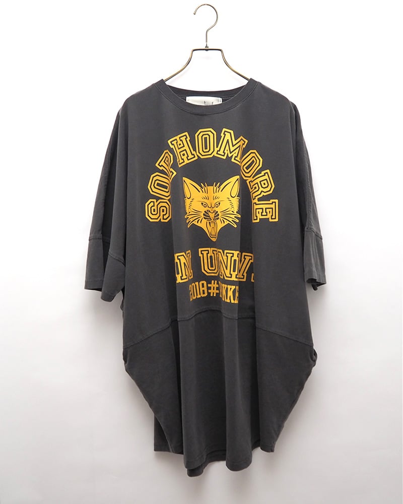 Pokke天竺ピグメントTシャツ／SOPHOMORE [44229235] | pokke'