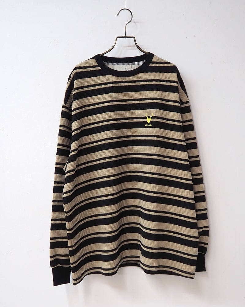Pokke ボーダー LS TEE [44329851] | pokke's online
