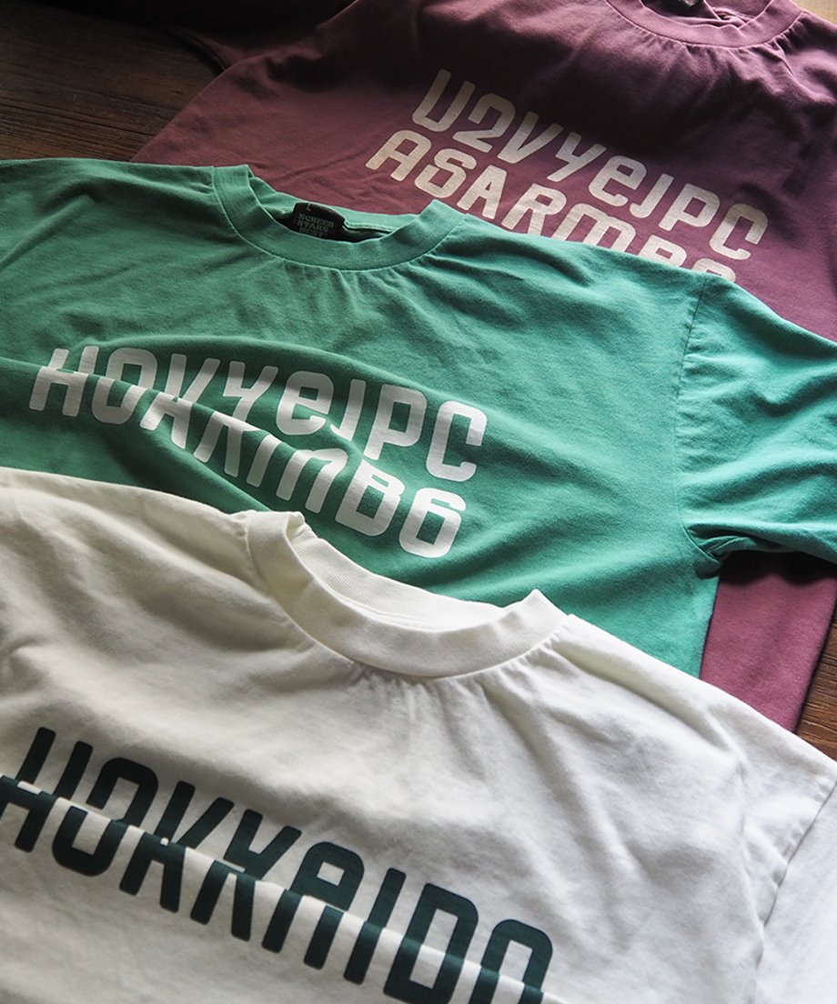 #Pokke ピグメント隠し文字プリントS/S