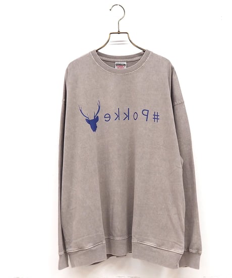 #Pokke  ケミカル加工サイドポケットL/S TEE[45329013]