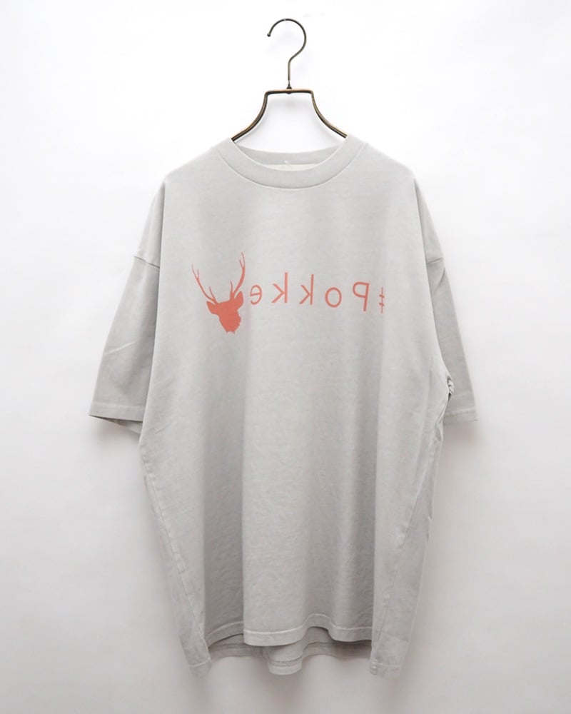 PokkeピグメントプリントTシャツ [44229422] | pokke's online