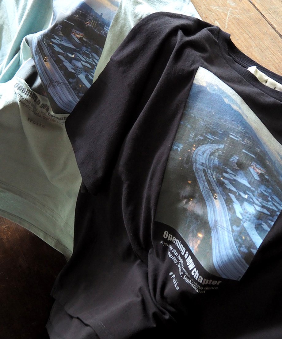 #Pokke 天竺チュニックT