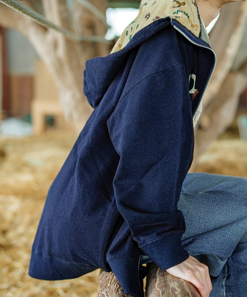 Pokke プリントZIPパーカー[44128501] | pokke's online