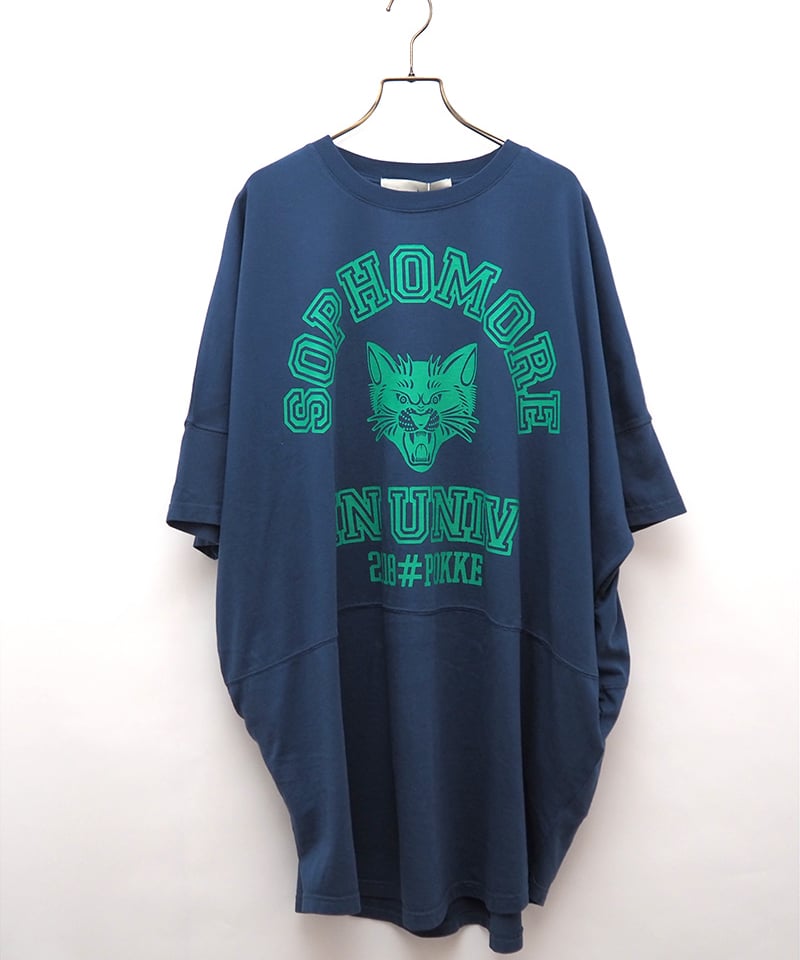 Pokke天竺ピグメントTシャツ／SOPHOMORE [44229235] | pokke'