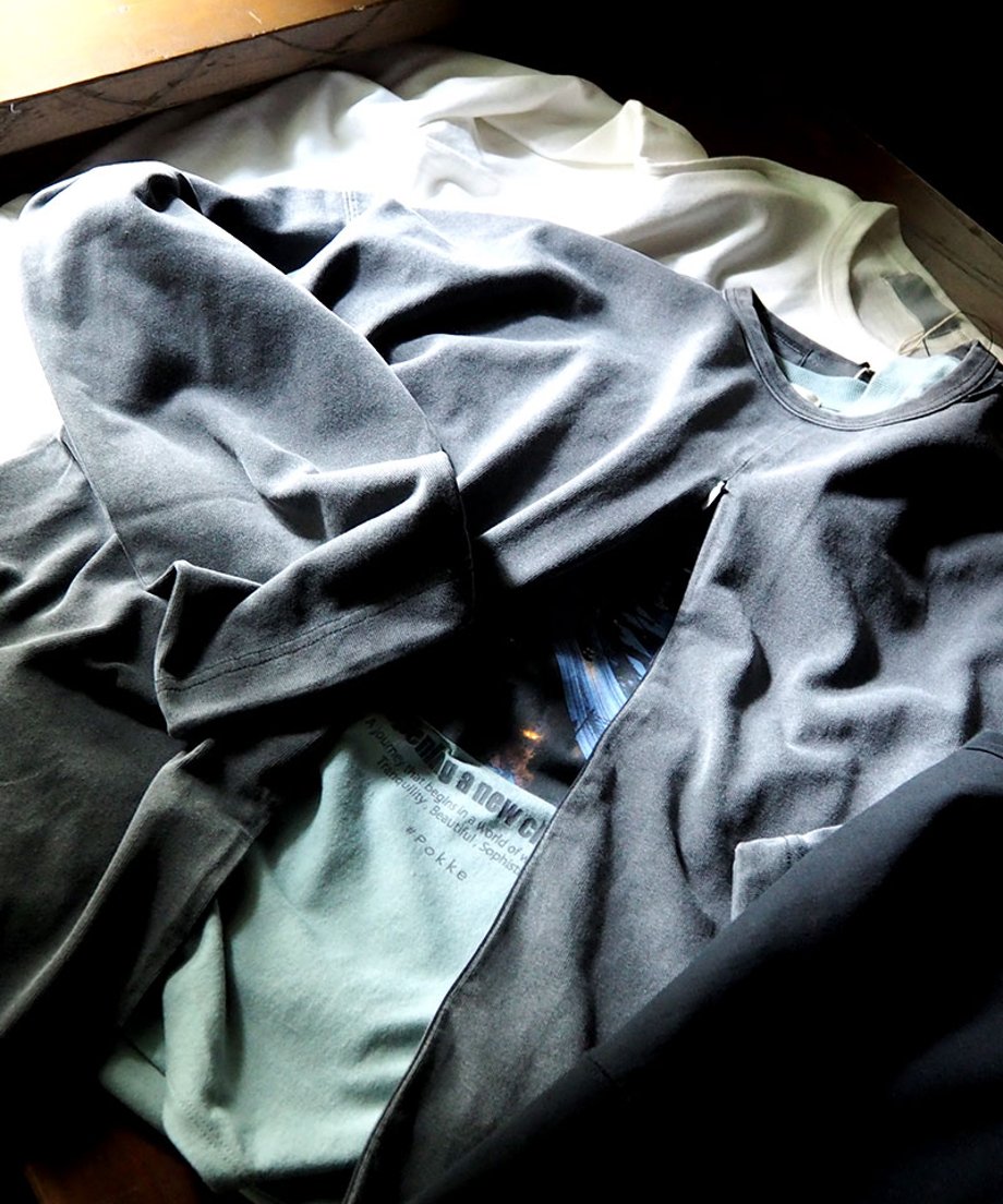 Pokke++ 前開きスピンドルTEE