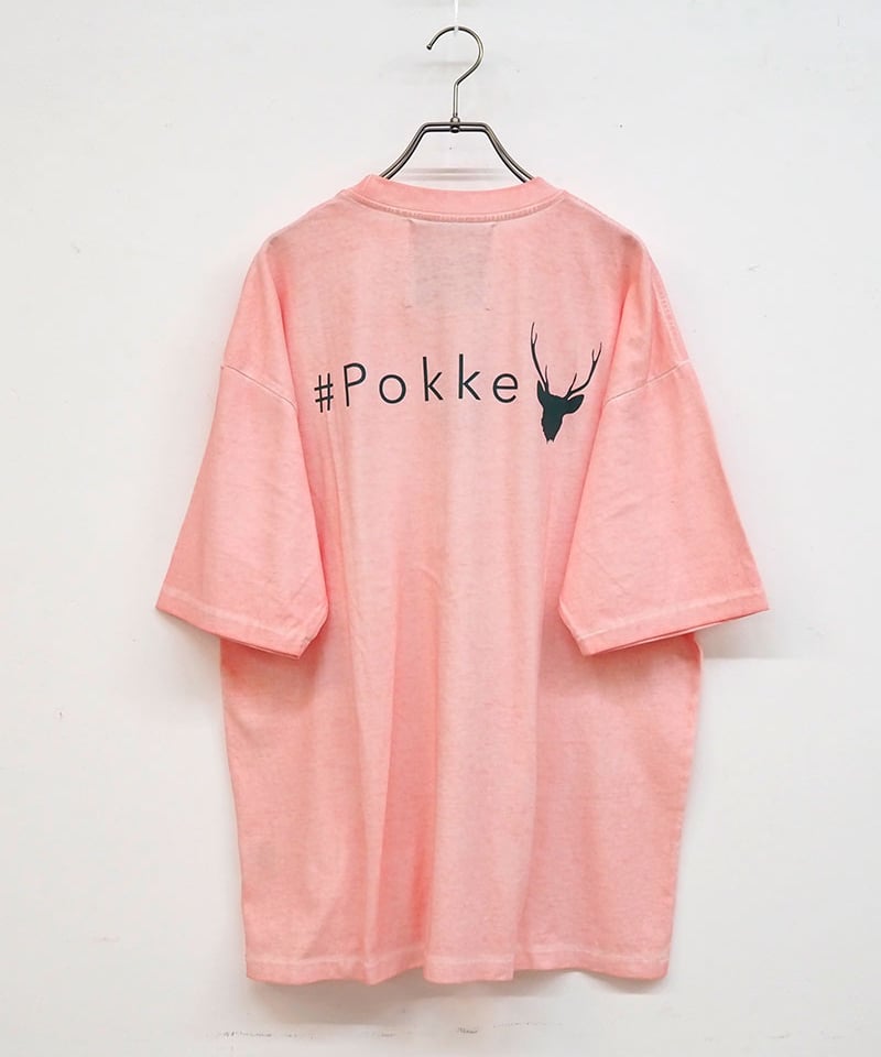 Pokke ダート加工刺繍＋プリントS/S TEE[45229202] | pokke's