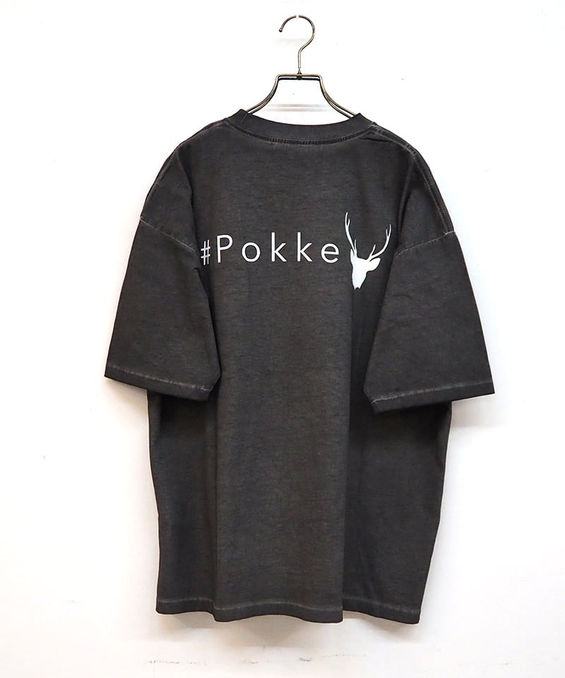 Pokke ダート加工刺繍＋プリントS/S TEE[45229202] | pokke's