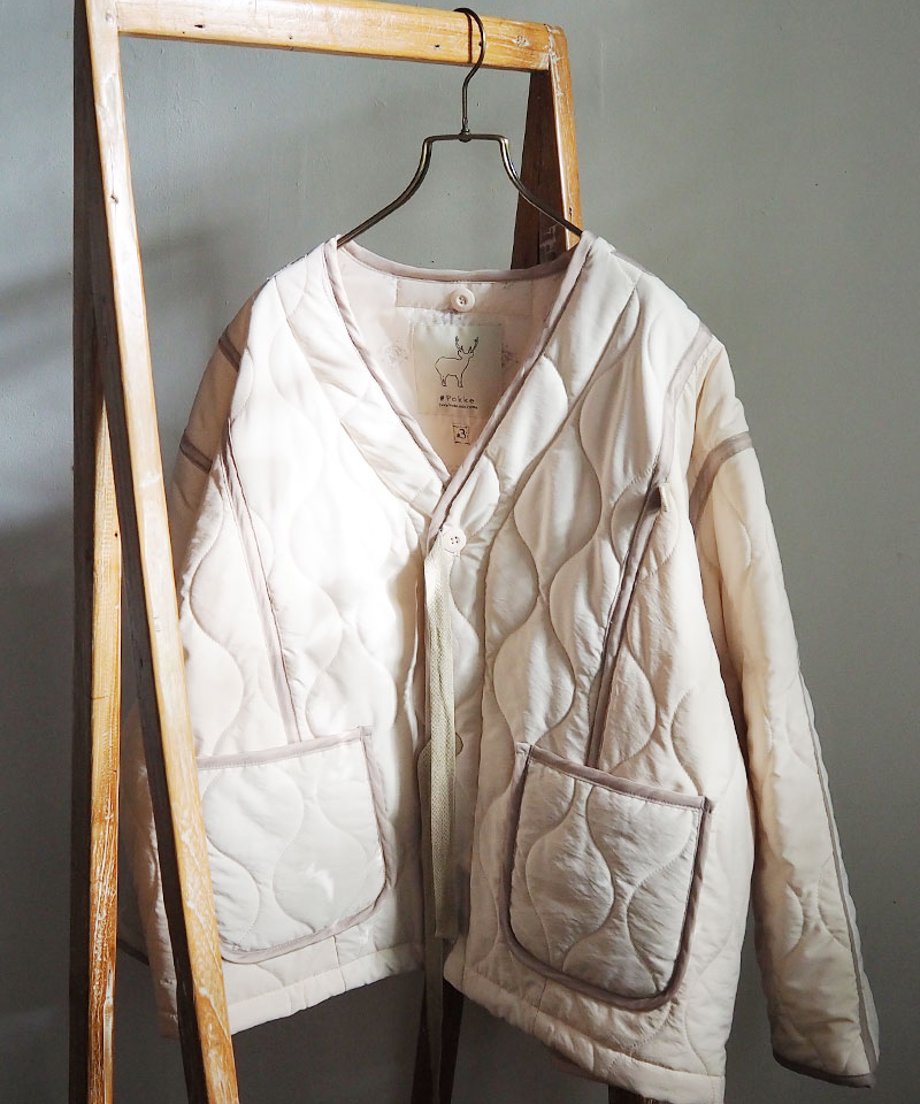 #Pokke ドッキングキルトジャケット