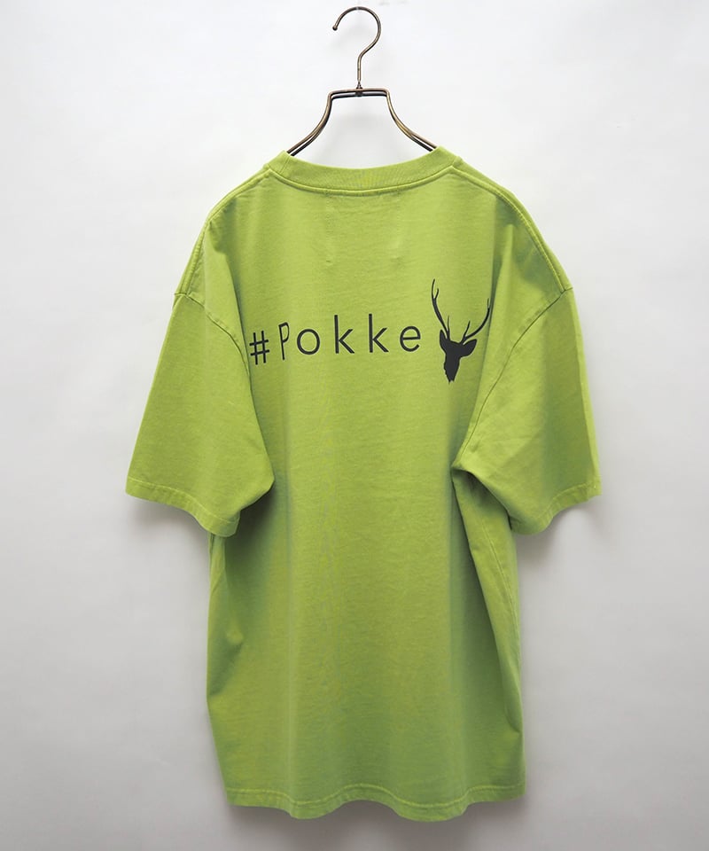 PokkeピグメントプリントTシャツ [44229422] | pokke's online
