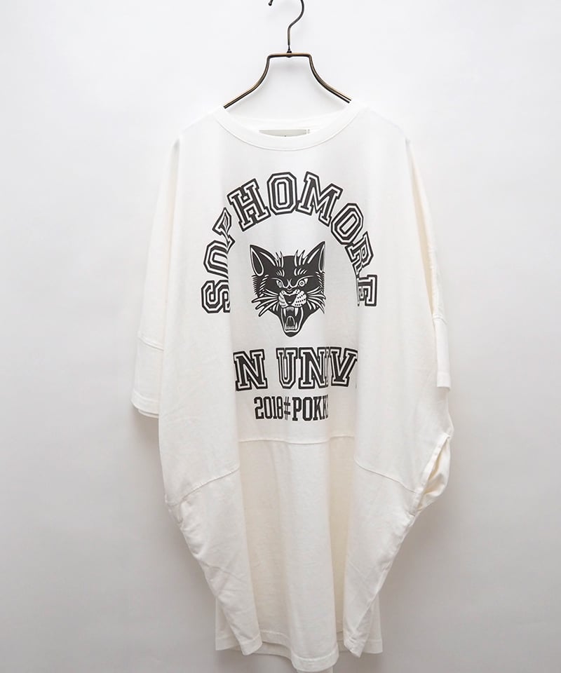 Pokke天竺ピグメントTシャツ／SOPHOMORE [44229235] | pokke'