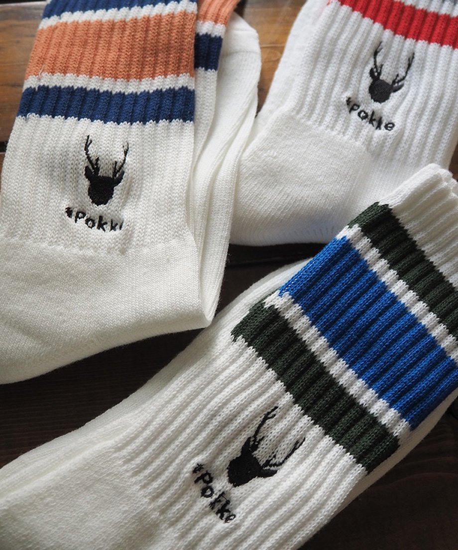 #Pokke×FRUIT OF THE LOOM 3Pソックス