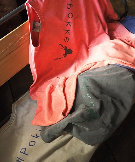 #Pokke  ケミカル加工サイドポケットL/S TEE[45329013]