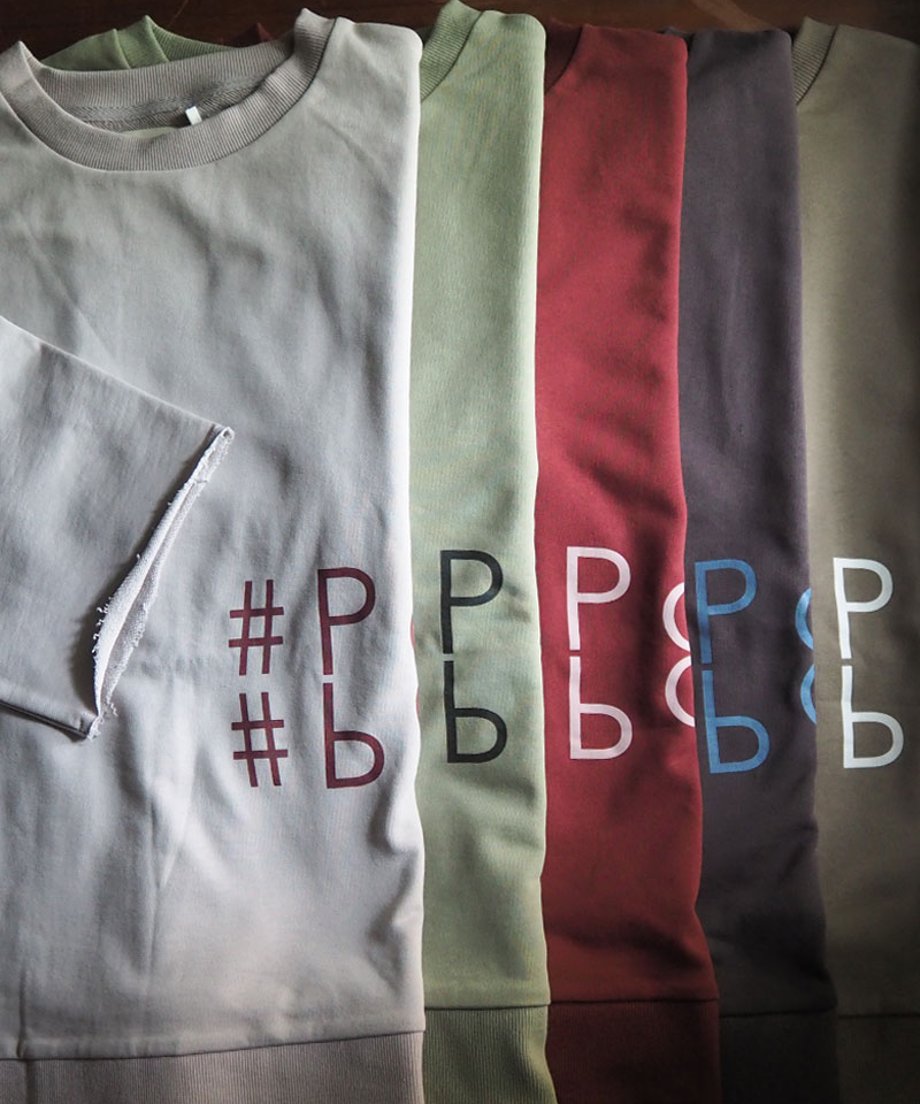 #Pokke 裏毛スクエアプルオーバー