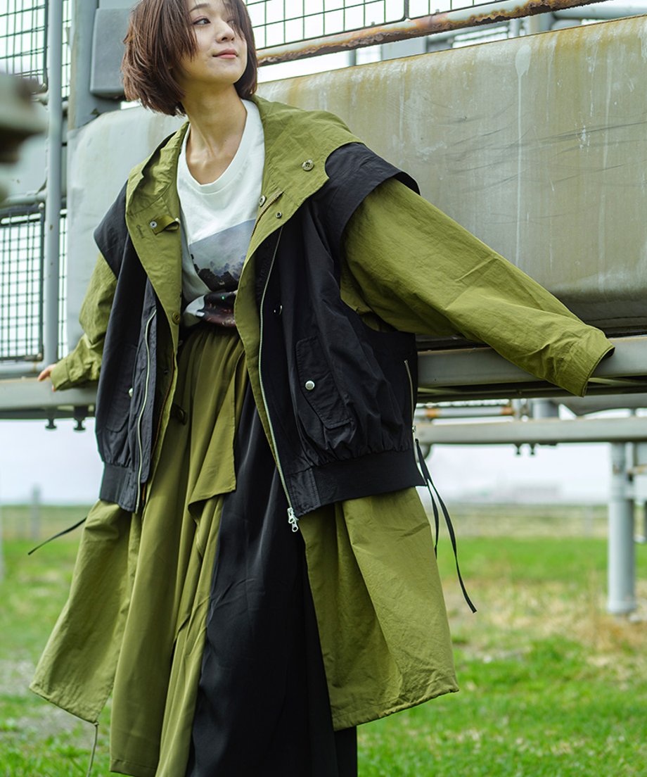 #Pokke ドッキングアウターベスト