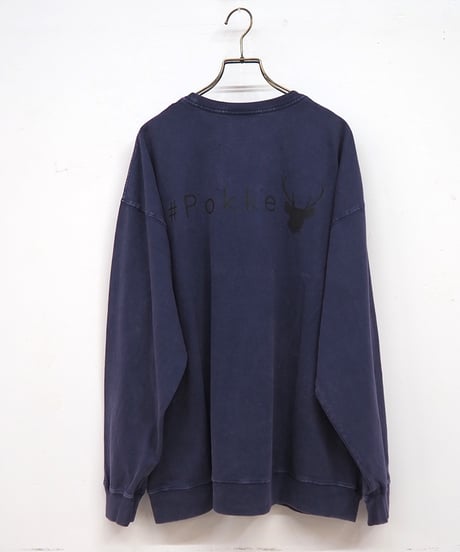 #Pokke  ケミカル加工サイドポケットL/S TEE[45329013]
