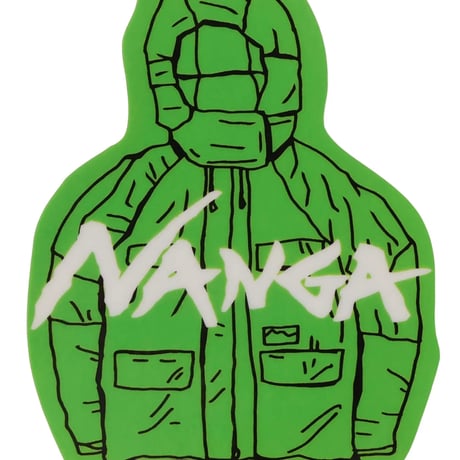 NANGA×ウシオダヒロアキ ステッカー （ダウン）