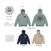 2023 FW 10.0oz Hoodie裏起毛 / Whith nature