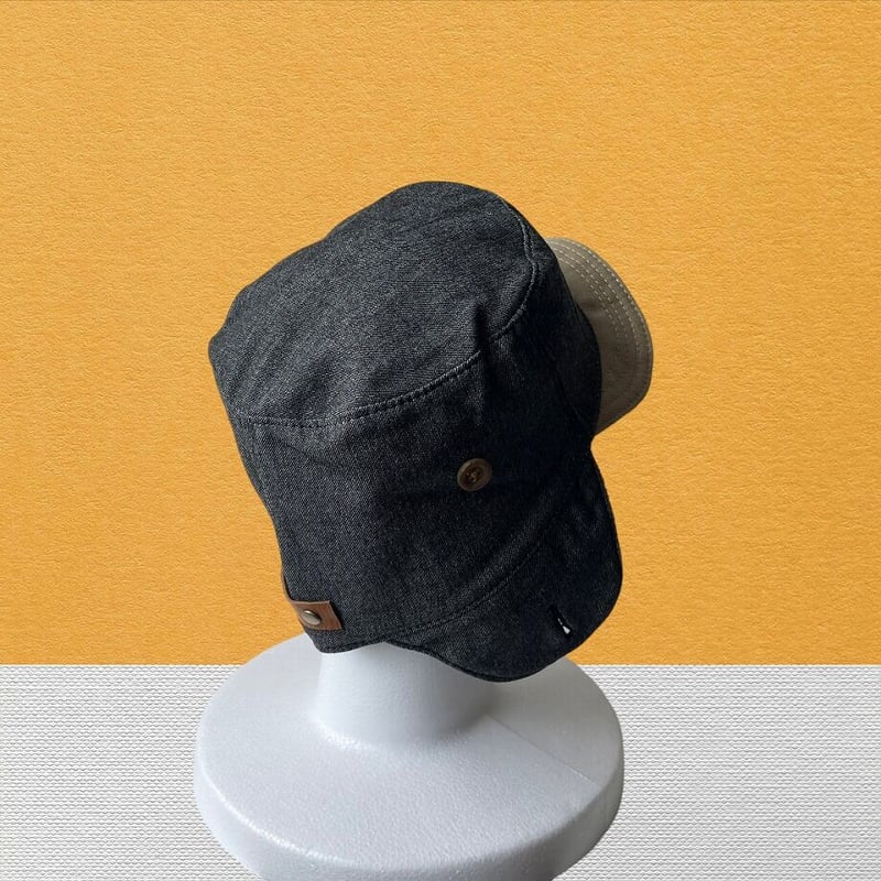 BUSH headgear collab / Wool 100% Snow Cap / Den...