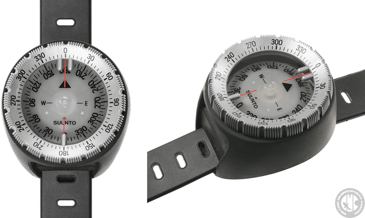 SUUNTO スント ポケットコンパス ハンディコンパス レザーケース 完動品 SUUNTO M-9/BLACK/BLACK/NH WITH VELCRO STRAP | 七洋交産株式