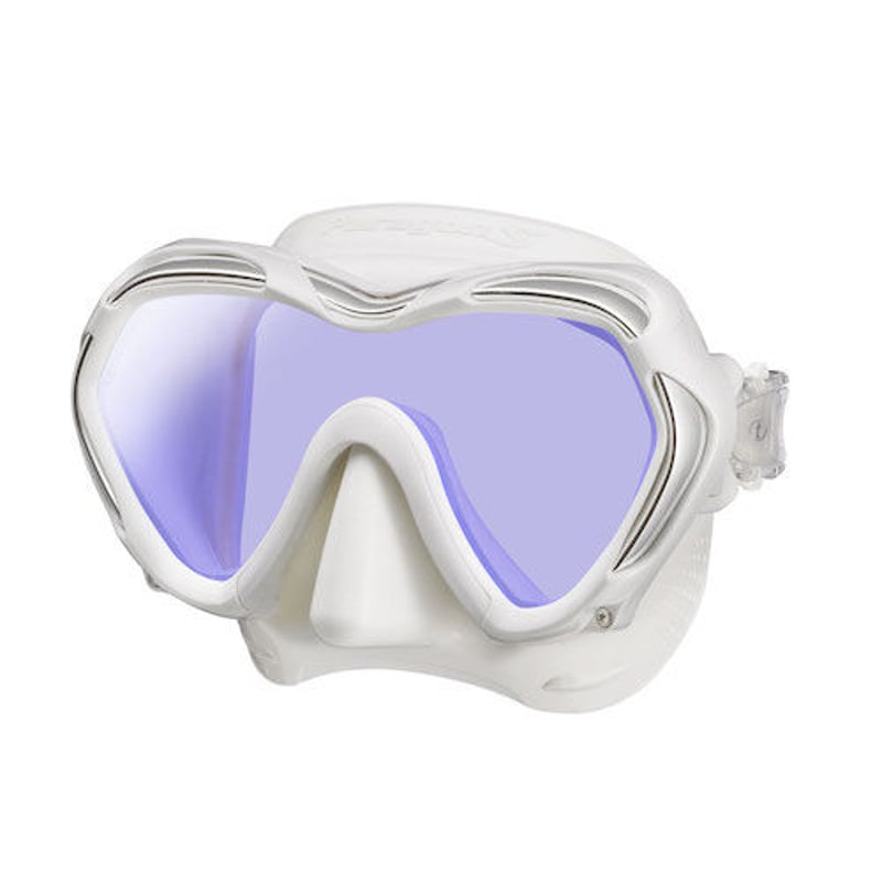 新品】TUSAダイビングマスク paragonS M1007【ホワイト】 - マスク