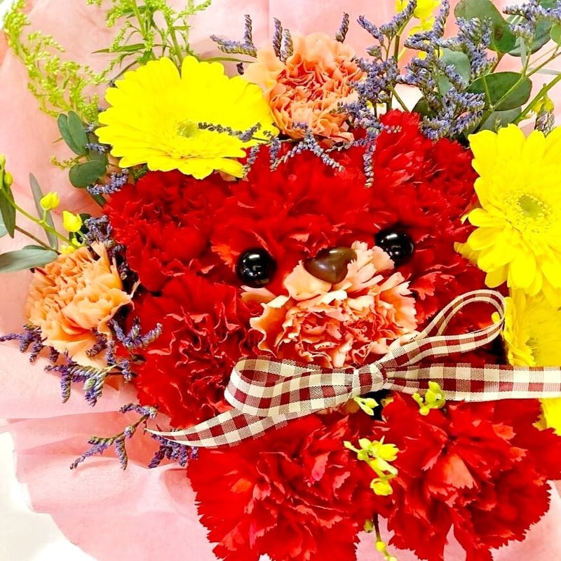 くまさんフラワーアレンジメント | hanagocoroflowershop's STORE