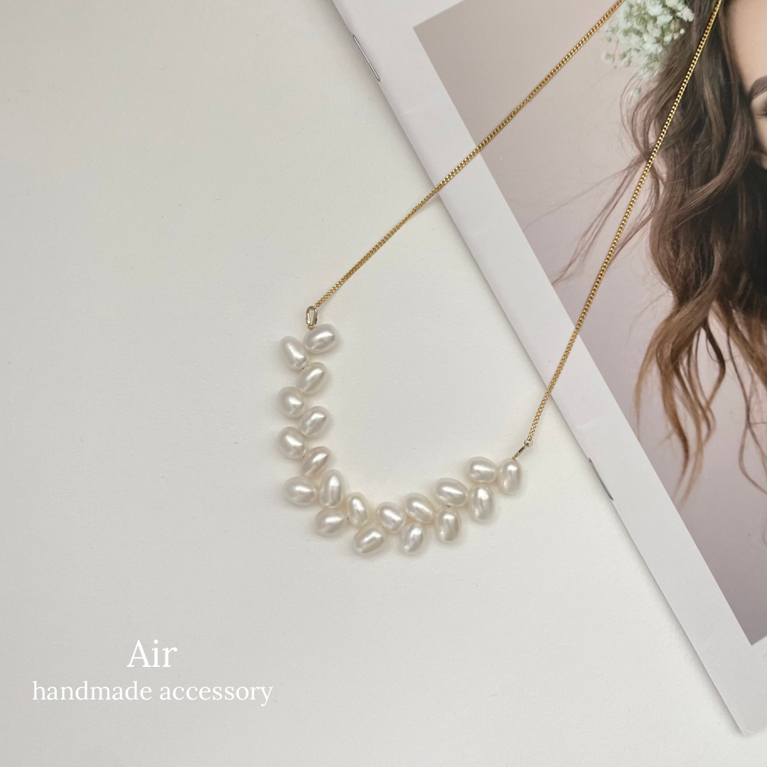 淡水パールのネックレス | Air handmade accessory