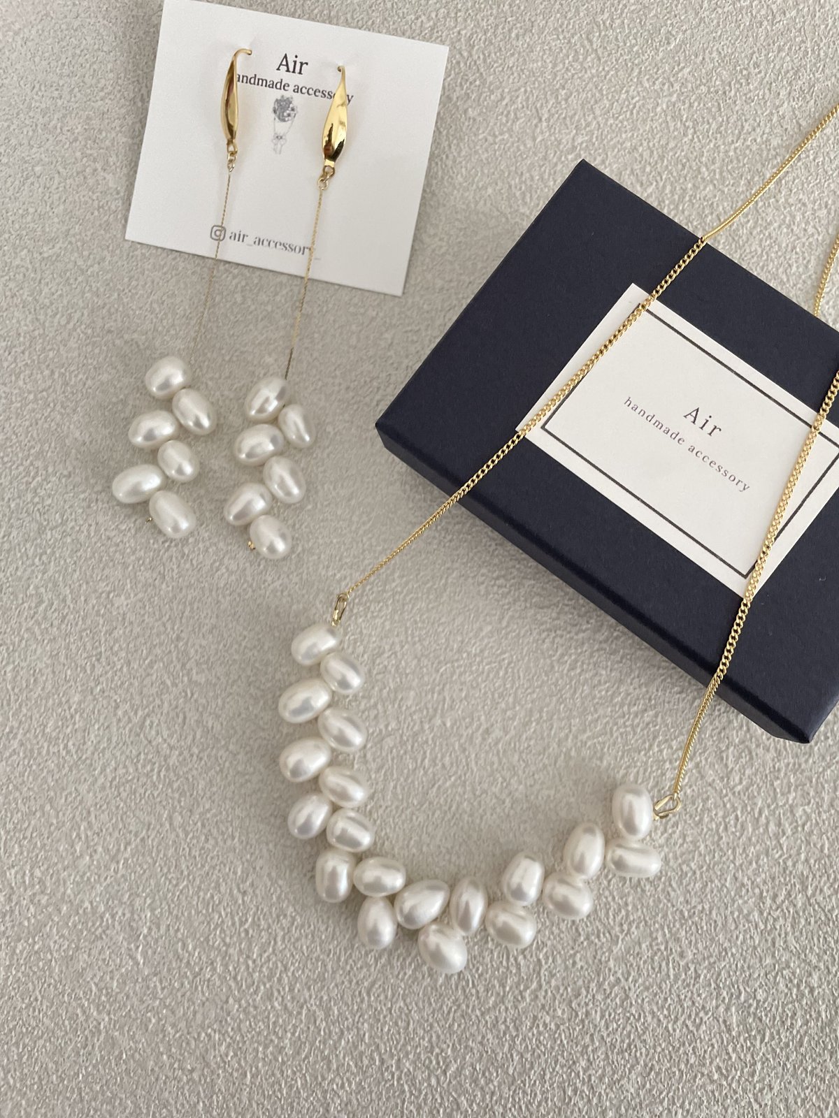 淡水パールのネックレス | Air handmade accessory