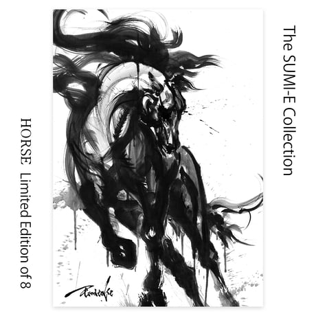 The SUMI-E Collection REPLICA WORKS - 馬 HORSE -