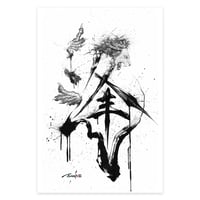 The IKIMONO Collection POSTCARD - 逢 AU -