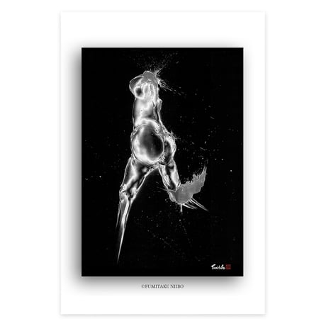 The SUMI-E Collection POSTCARD - 人 HITO -
