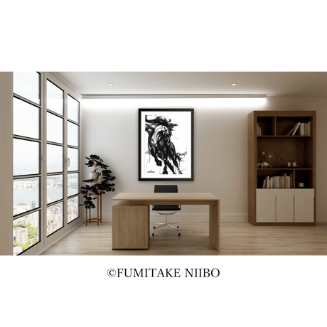 Art Poster “馬”