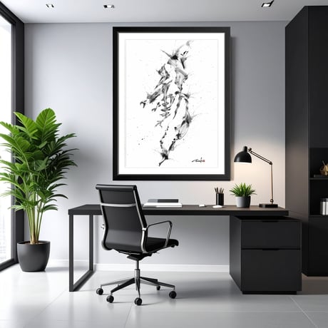 Art Poster “動×鷲”