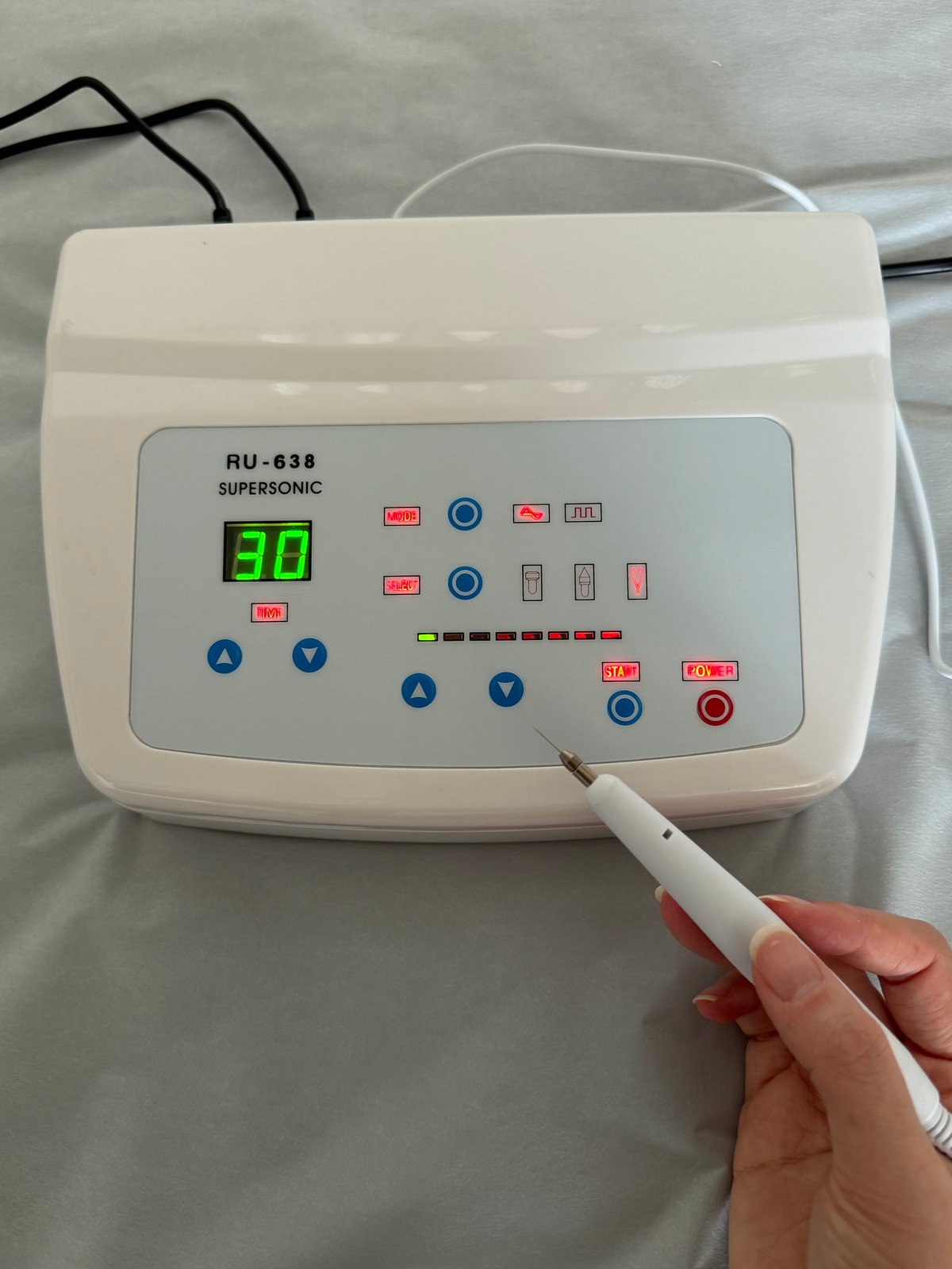 【業務用】シミケア＋超音波　高周波ペンシル エステ機器 新品未使用【業務用】シミケア＋超音波高周波ペンシル エステ機器