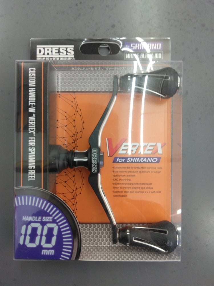 ドレス ダブルハンドル VERTEX EVO シマノ用 100mm ドレス（DRESS