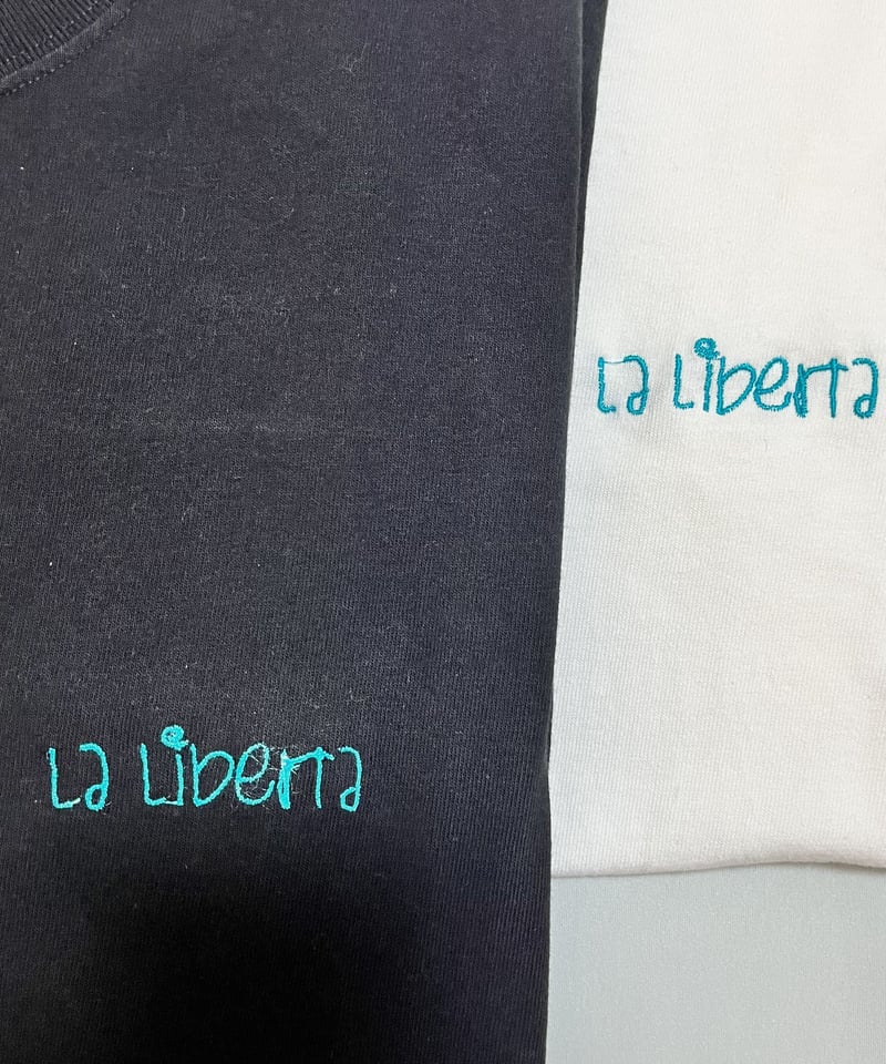 ロゴ入り 半袖Tシャツ ブラック | La Liberta STORES