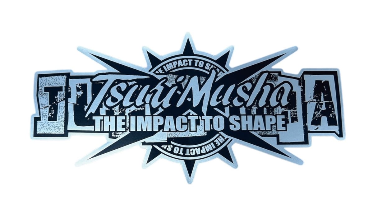 TMシルバーブラックステッカー | TsuriMusha公式オンラインストア