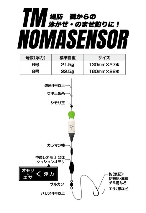 ☆TM ノマセンサー オンラインストア限定カラー | TsuriMusha公式