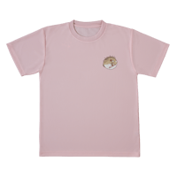 ★怒りん坊フグドライTシャツ（ライトピンク）