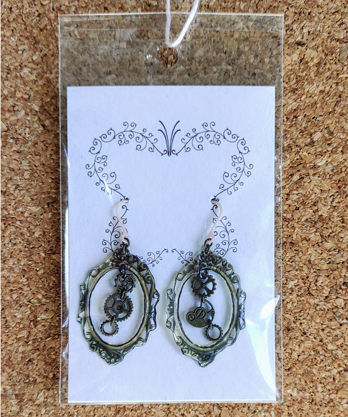 247 歯車レジンピアス | toA Succulent